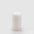 Enzo De Gasperi Candela Dorica Moccolo H15 Ø8 cm alla Vaniglia