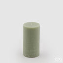 Enzo De Gasperi Candela Dorica Moccolo H15 Ø8 cm alla Vaniglia