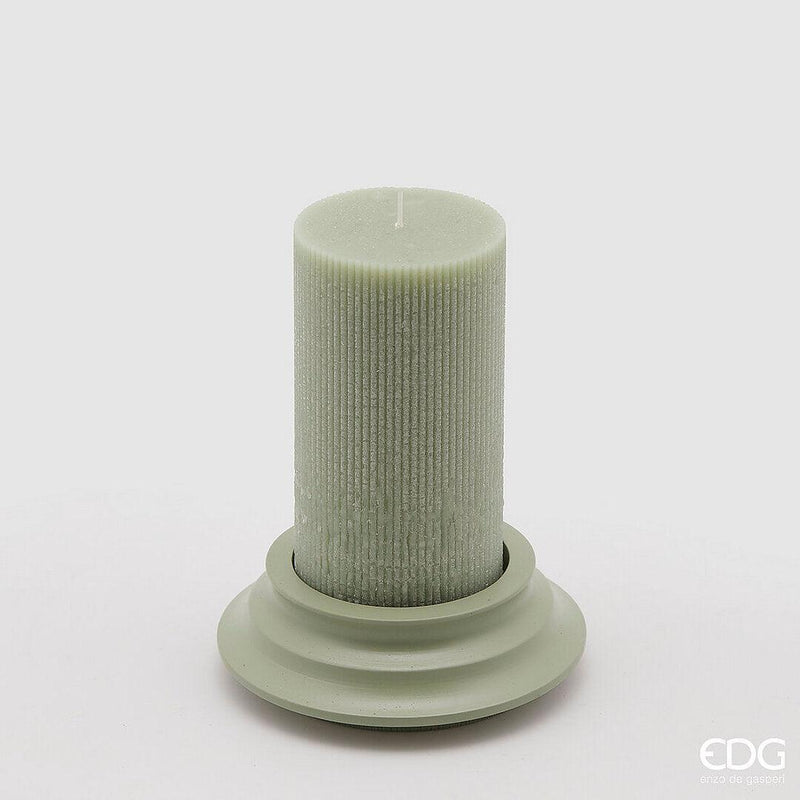 Candela Dorica con Piatto EDG Enzo De Gasperi