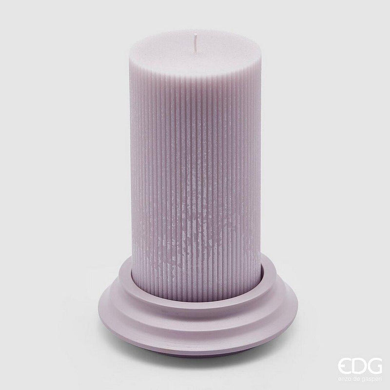 Candela Dorica con Piatto EDG Enzo De Gasperi