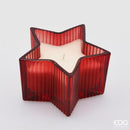 EDG Enzo De Gasperi | Candela a Stella Profumata in vetro Natale 2025