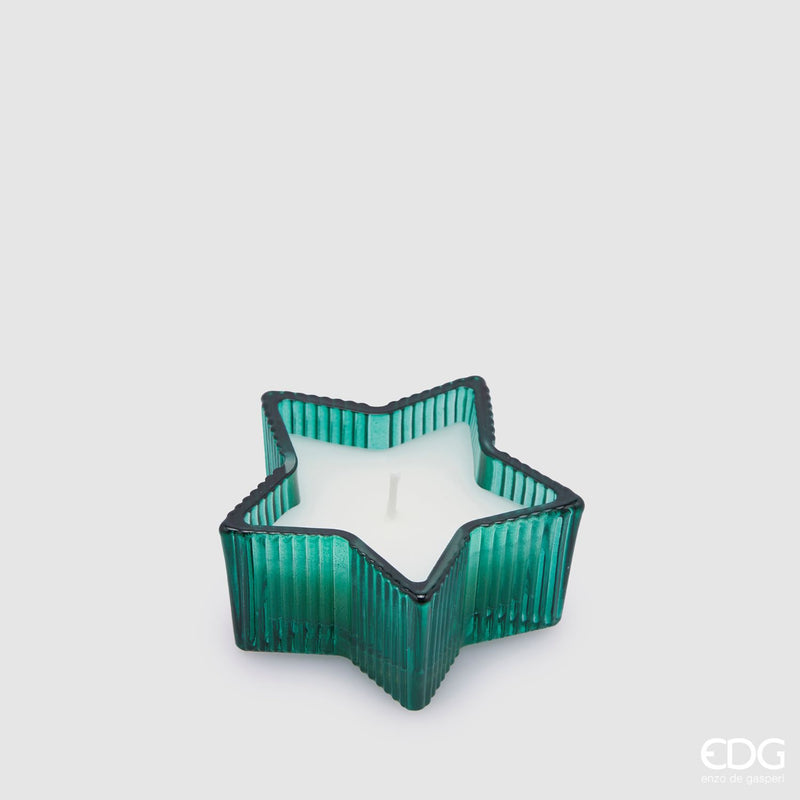 EDG Enzo De Gasperi | Candela a Stella Profumata in vetro Natale 2025