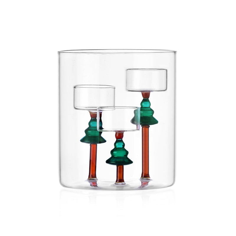 Ichendorf Portacandela - Tealight 🎄 3️⃣ Alberi di Natale 2025 🎅🎄 Wooland Tales fatto a Mano