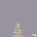 EDG Enzo De Gasperi | Albero in metallo con microled e perle Natale 2025