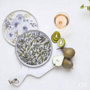 Piatto piano Feng Flor in ceramica decorato Ø 22 cm EDG Enzo De Gasperi