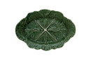 Bordallo - Pinheiro Piatto da portata Ovale in ceramica | Couve Verde - Beige