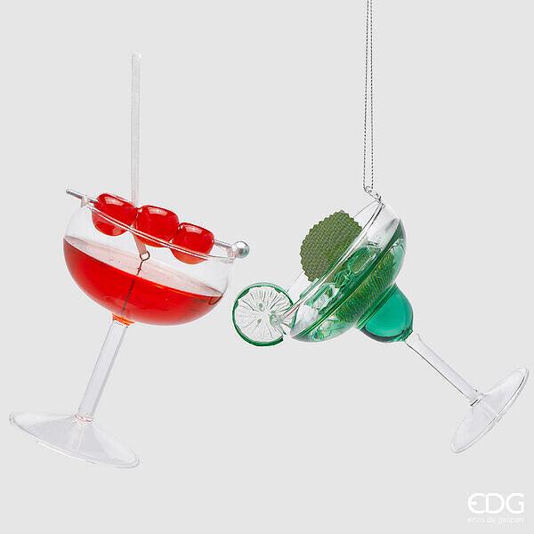 Enzo De Gasperi Decoro Cocktail in Vetro Natale 2025