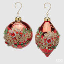 EDG Enzo De Gasperi | Palla/fuso decorativi in Vetro Natale 2025