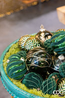 Enzo De Gasperi Decoro Sfera Turbine in vetro Natale 2025