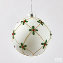 Enzo De Gasperi Palla con Gemme in Vetro Natale 2025