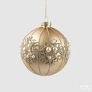 Enzo De Gasperi Palla Decoro Perle in Vetro Natale 2025