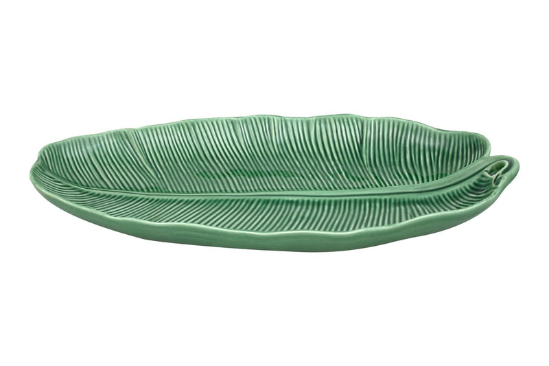 Bordallo - Pinheiro Vassoio foglia di Banana in ceramica | Folhas