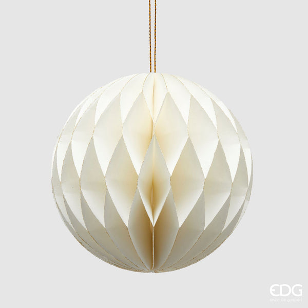 EDG Enzo De Gasperi | Palla decorativa origami Natale 2025