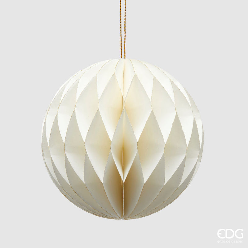 EDG Enzo De Gasperi | Palla decorativa origami Natale 2025