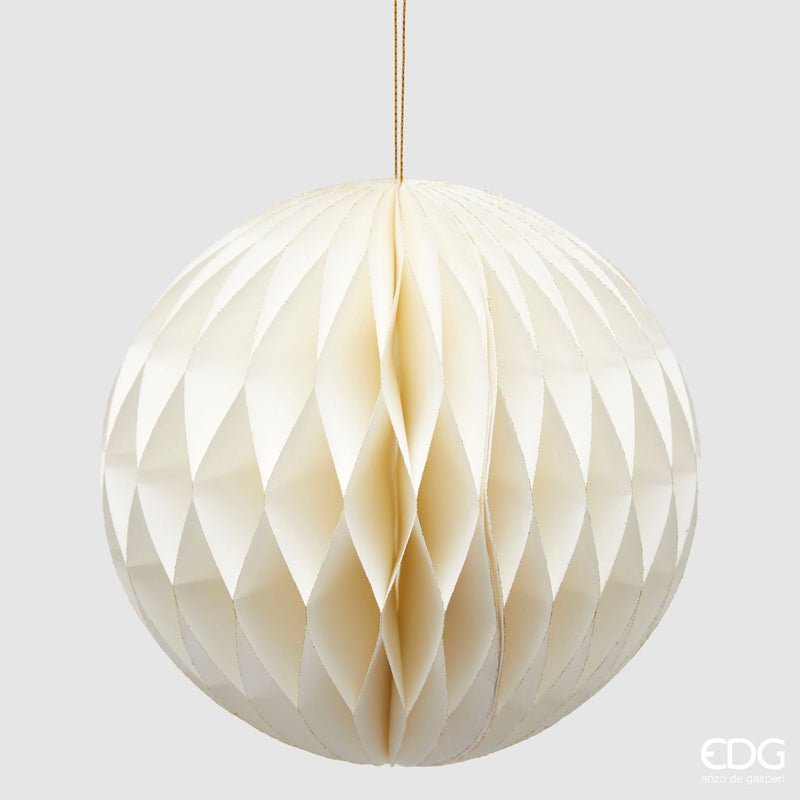 EDG Enzo De Gasperi | Palla decorativa origami Natale 2025