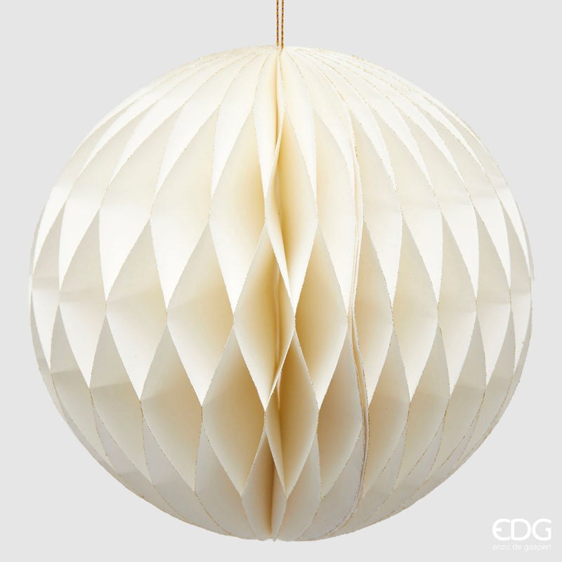 EDG Enzo De Gasperi | Palla decorativa origami Natale 2025