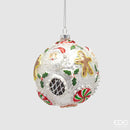 Enzo De Gasperi Palla Decomix in Vetro Natale 2025