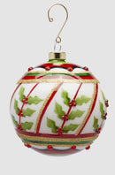 EDG Enzo De Gasperi | Addobbo Palla decorativa Agrifoglio 2 Natale 2025