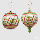 EDG Enzo De Gasperi | Addobbo Palla decorativa Agrifoglio 2 Natale 2025
