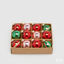 EDG Enzo De Gasperi | Set 12 pz palle decorative in vetro Natale 2025