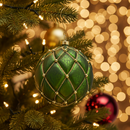 EDG Enzo De Gasperi | Palla capitonnè decorativa in vetro Natale 2025