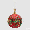 EDG Enzo De Gasperi | Palla decorativa mille perle in vetro Natale 2025