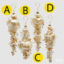 EDG Enzo De Gasperi | Fuso barocco decorativo in vetro Natale 2025