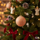 EDG Enzo De Gasperi | Palla decorativa spark in vetro Natale 2025