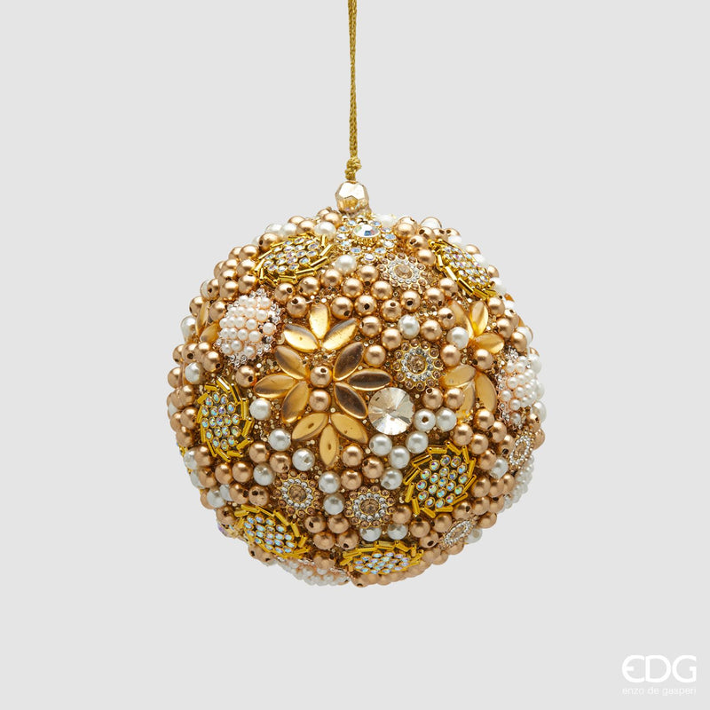 EDG Enzo De Gasperi | Palla decorativa mille perle Natale 2025