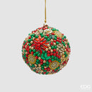 EDG Enzo De Gasperi | Palla decorativa mille perle Natale 2025