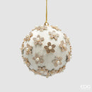 EDG Enzo De Gasperi | Palla decorativa con fiori Natale 2025