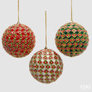 EDG Enzo De Gasperi | Palla decorativa mix di fiori Natale 2025