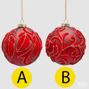 EDG Enzo De Gasperi | Palla decorativa velvet in vetro Natale 2025