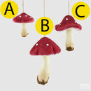 EDG Enzo De Gasperi | Fungo decorativo in tessuto poliestere Natale 2025