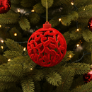 EDG Enzo De Gasperi | Palla decorativa stile velvet Natale 2025