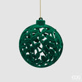 EDG Enzo De Gasperi | Palla decorativa stile velvet Natale 2025