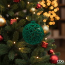 EDG Enzo De Gasperi | Palla decorativa stile velvet Natale 2025