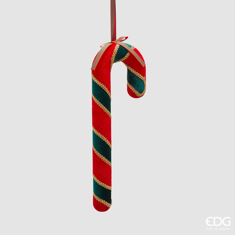 EDG Enzo De Gasperi | Bastoncino di zucchero decorativo in tessuto Natale 2025