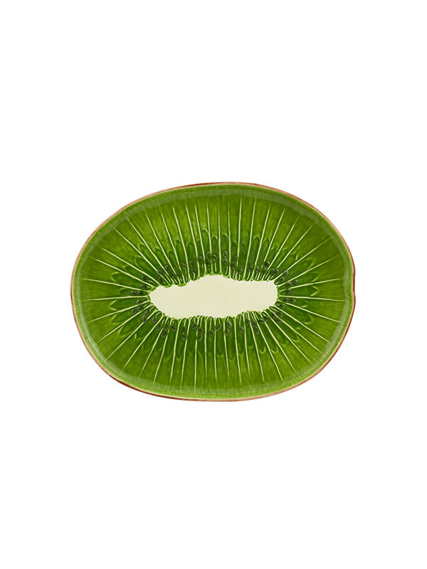 Bordallo - Pinheiro Vassoio da portata in ceramica 40 cm. | Kiwi
