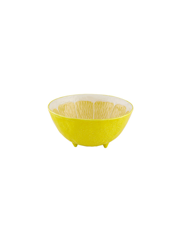 Bordallo - Pinheiro | Citron Lemon Insalatiera in ceramica Ø 25 cm.