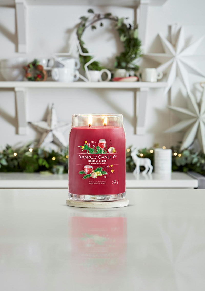 Yankee Candle Giara Grande Signature Holiday Cheer Natale 2024