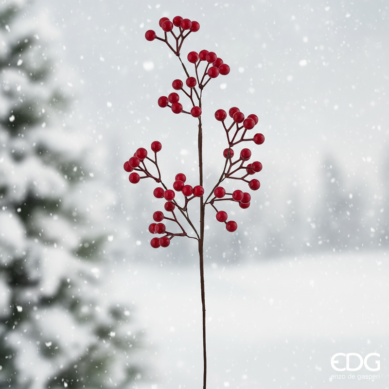EDG Enzo De Gasperi | Ramo Ilex Bliss decorativo Natale 2025