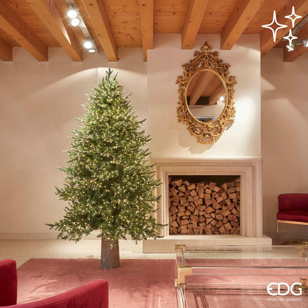 Enzo De Gasperi Albero di Natale PINO LUXURY 4000 LED H 210 cm