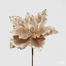 EDG Enzo De Gasperi Fiore artificiale Magnolia metal + Glit Pick Ø 24 cm.