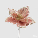 EDG Enzo De Gasperi Fiore artificiale Magnolia metal + Glit Pick Ø 24 cm.