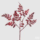 EDG Enzo De Gasperi | Ramo di felce metallizzata con glitter Natale 2025