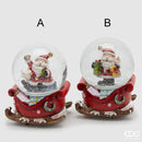 Enzo De Gasperi Waterball Slitta Babbo Natale Natale 2025