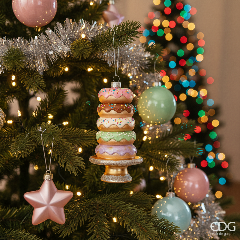 EDG Enzo De Gasperi | Decoro da appendere Macaron Vetro