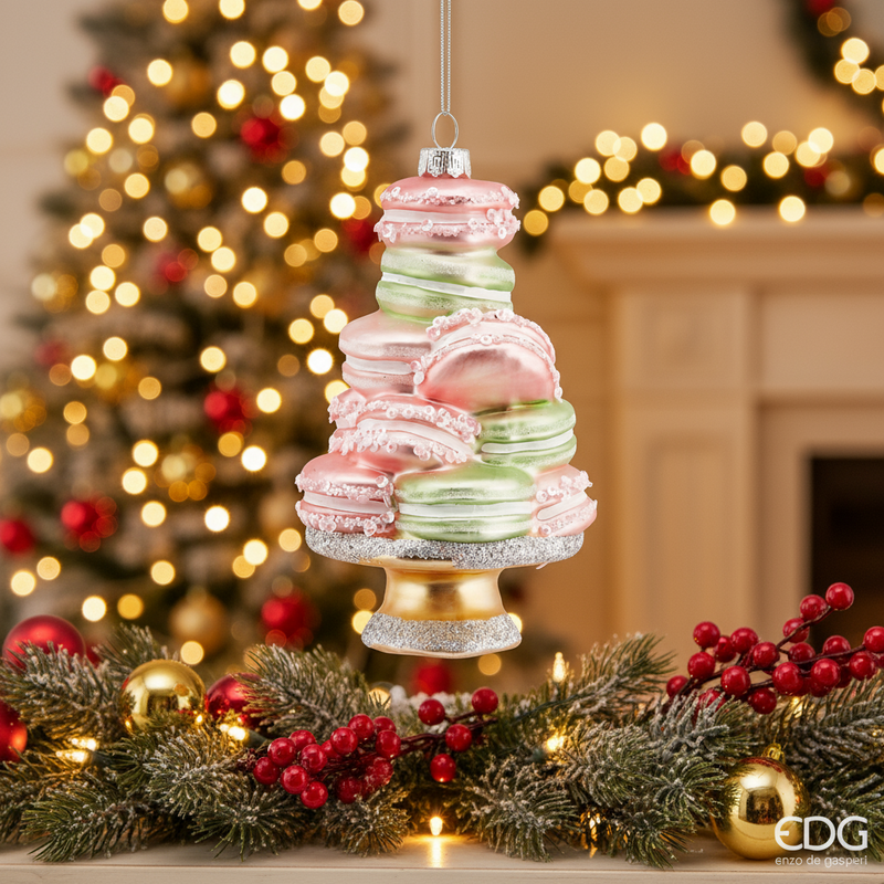 EDG Enzo De Gasperi | Decoro da appendere Macaron Vetro