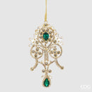 Enzo De Gasperi Decoro con Gemme in Metallo Natale 2025